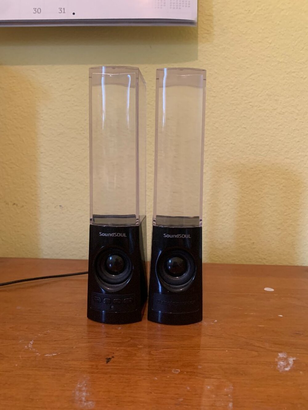 Water Light Up SoundSoul Bluetooth Speakers - 2 Piece USB